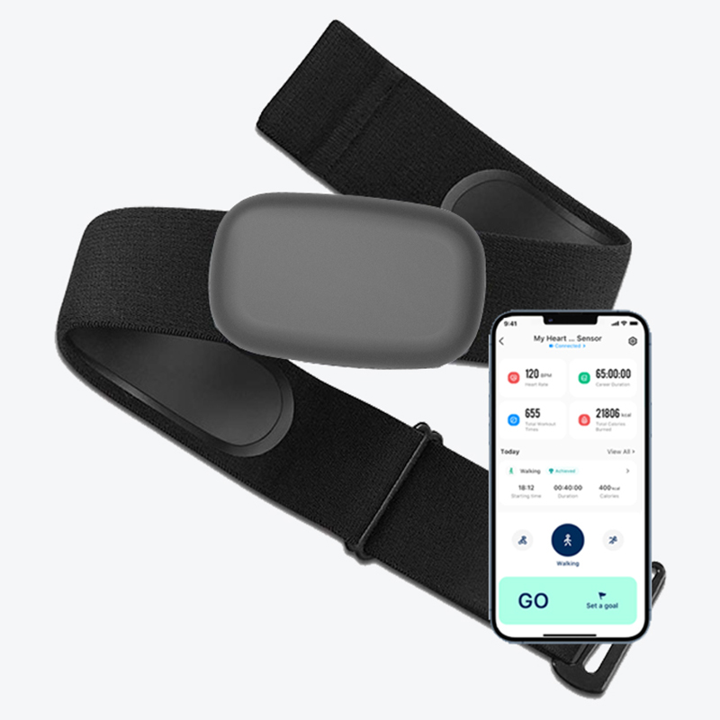Breath Rate Monitor - Pasek do monitorowania tętna FITCENT5.3 Khz,