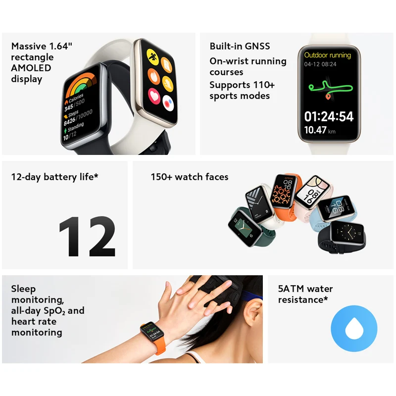 Globalna Wersja Mi Band 7 Pro  – Breath Rate Monitor recenzja i cena